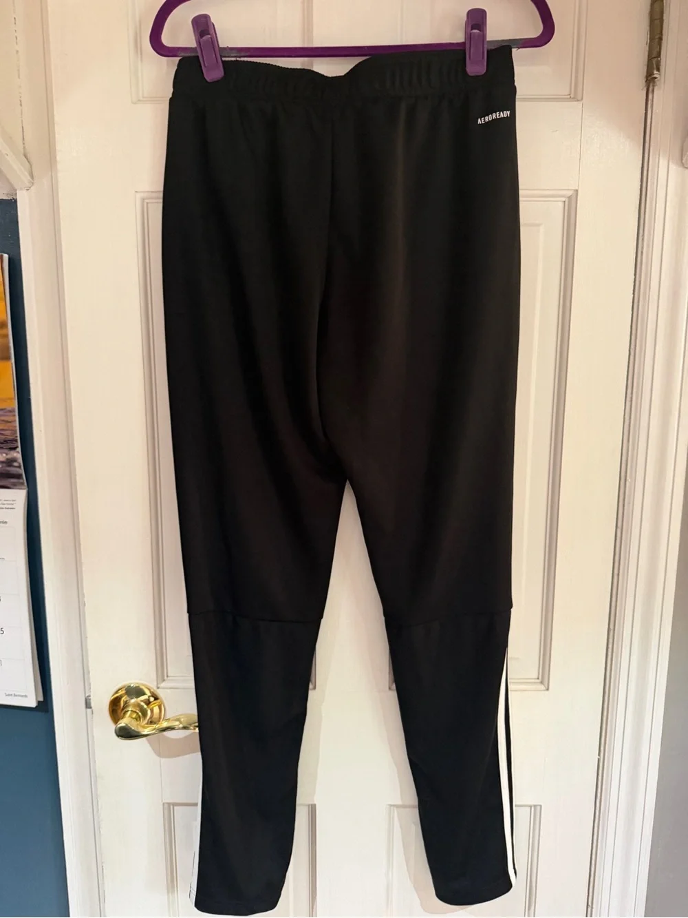 Adidas Men’s  Aeroready 3-Stripes Pants/sz M/NWOT
